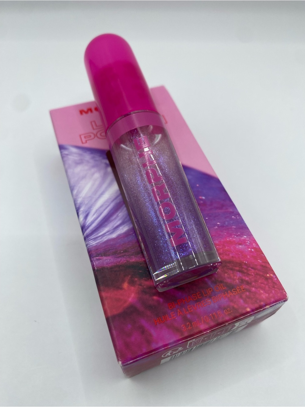 Morphe Lust Potion Bi Phase Lip Oil Gloss Pure Passion‎ 3.2mL / 0.11 fl oz NIB